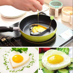 Stainless Steel Egg Mold, 4 Pieces Set